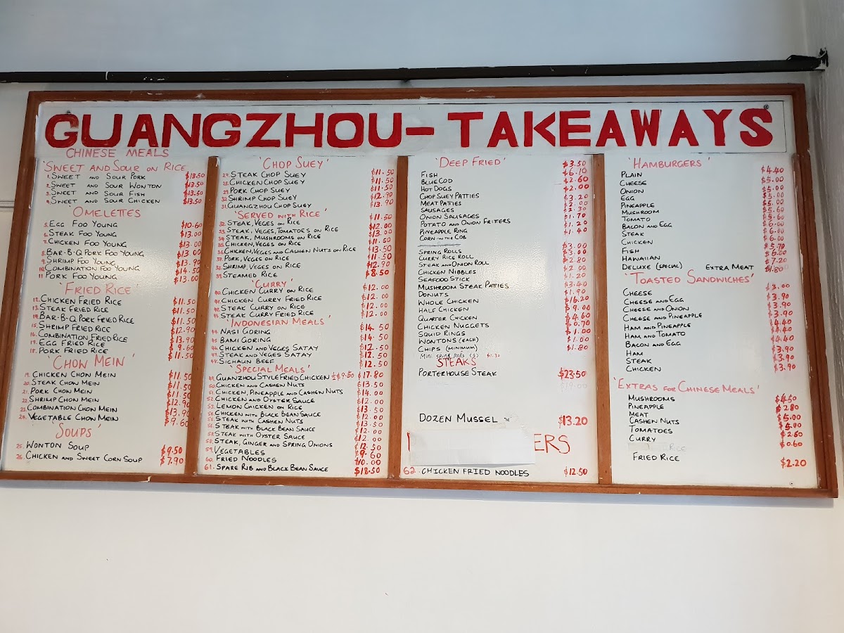 Guangzhou Restaurant & Takeaways Photo Menu 6