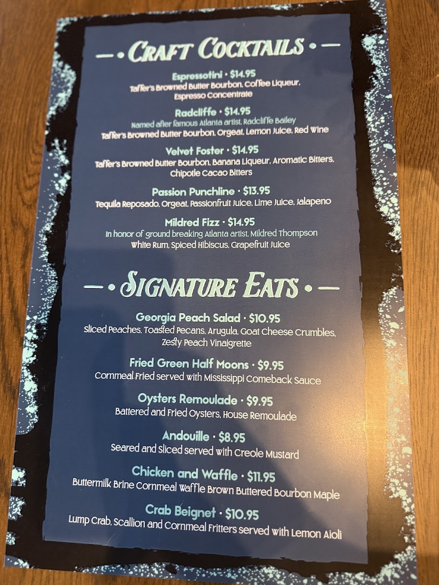 Blu Rose Art Bistro Photo Menu 3