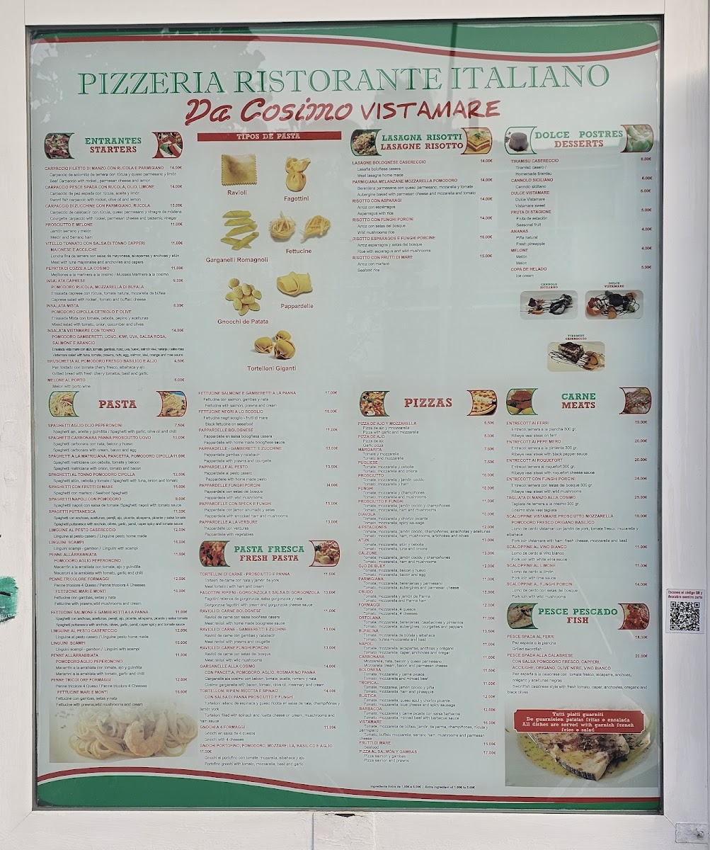 Pizzeria Vistamare Photo Menu 4