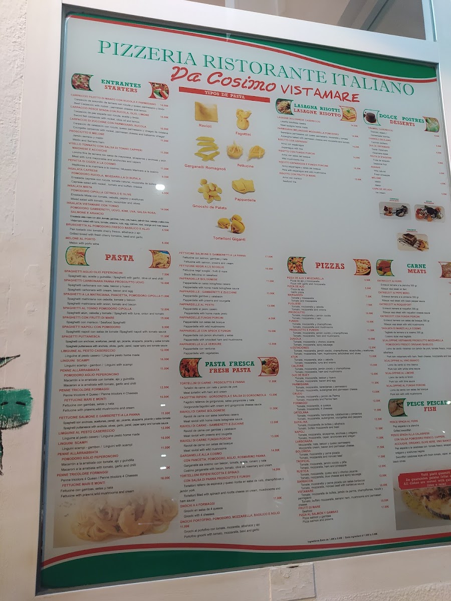 Pizzeria Vistamare Photo Menu 7