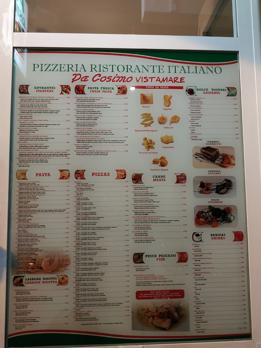 Pizzeria Vistamare Photo Menu 8