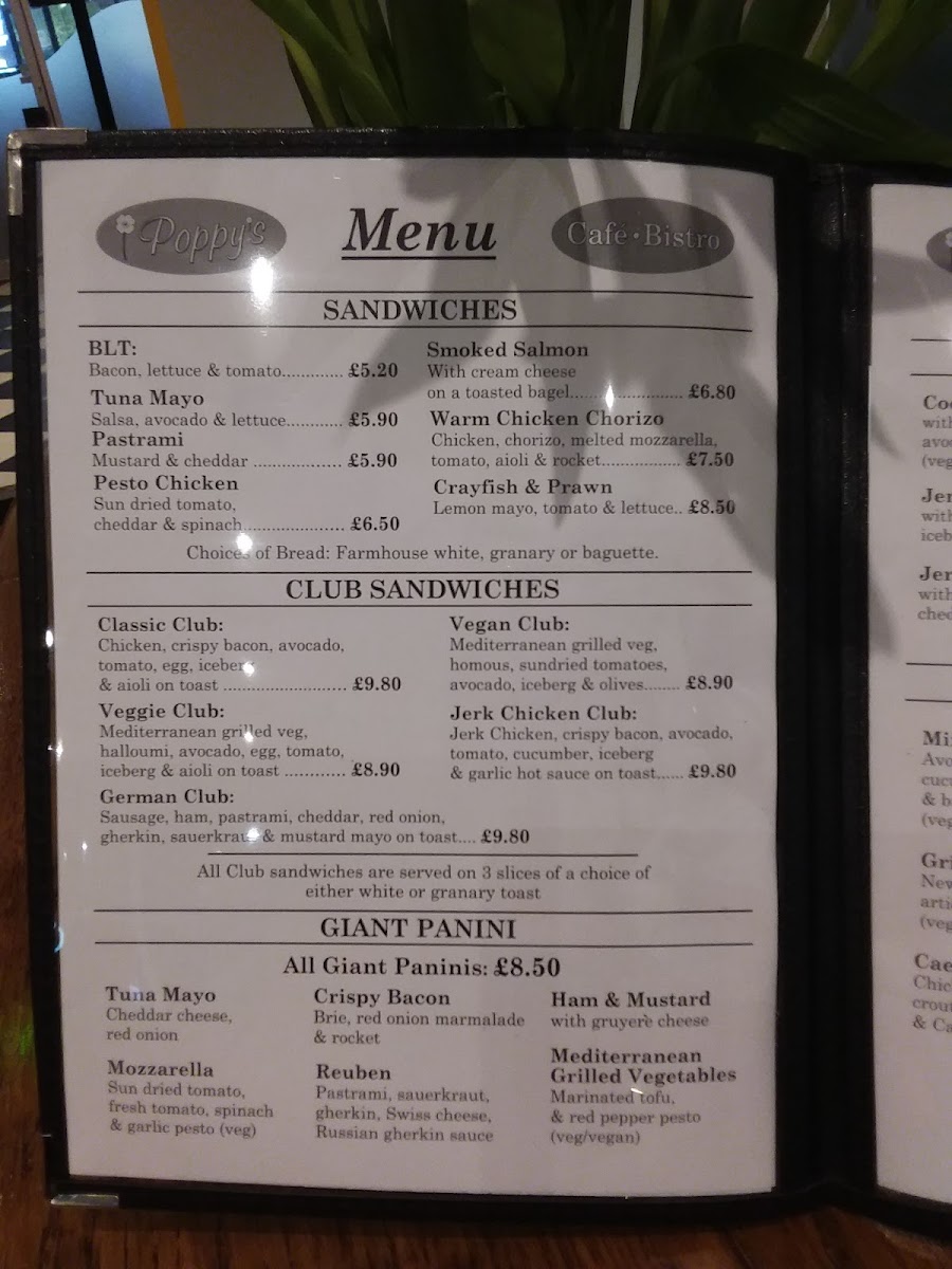 Poppy's Cafe & Bistro Photo Menu 6