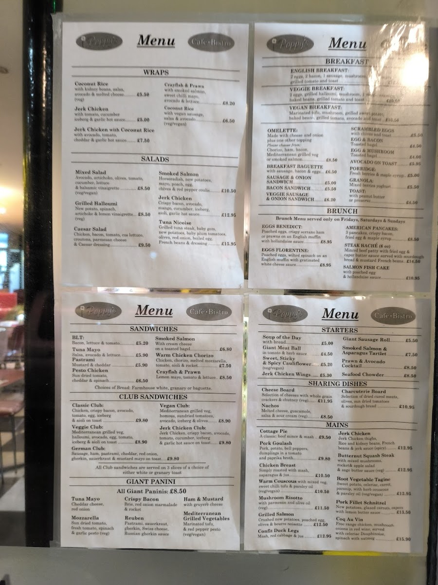 Poppy's Cafe & Bistro Photo Menu 8