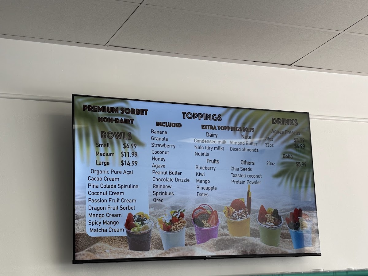 Acai Sun Fit Life Photo Menu 3