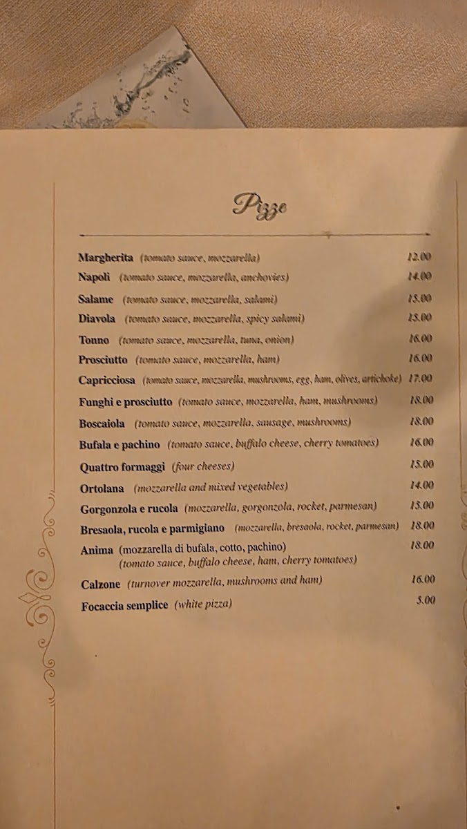 Osteria dell'Anima Photo Menu 6