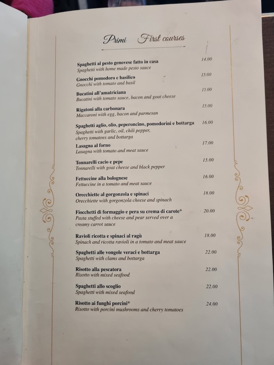 Osteria dell'Anima Photo Menu 8