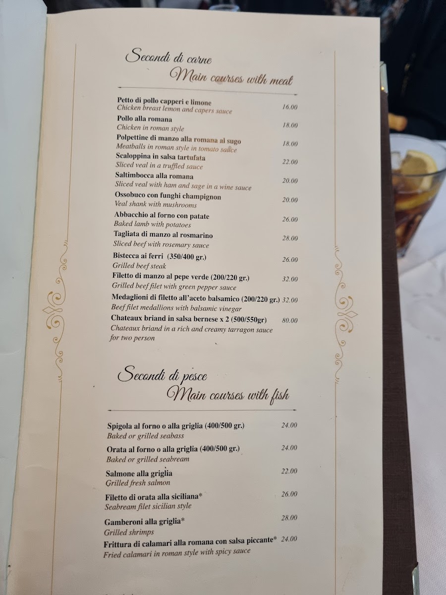 Osteria dell'Anima Photo Menu 9