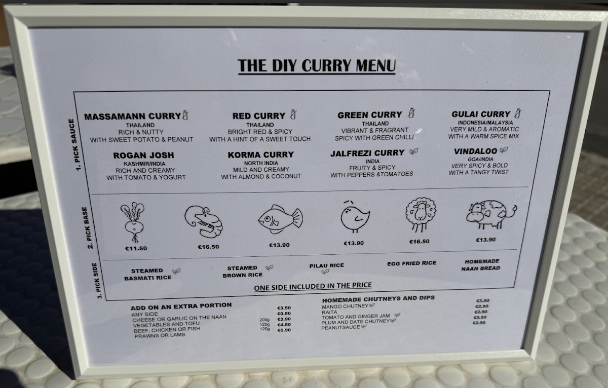 Just Curry Photo Menu 4