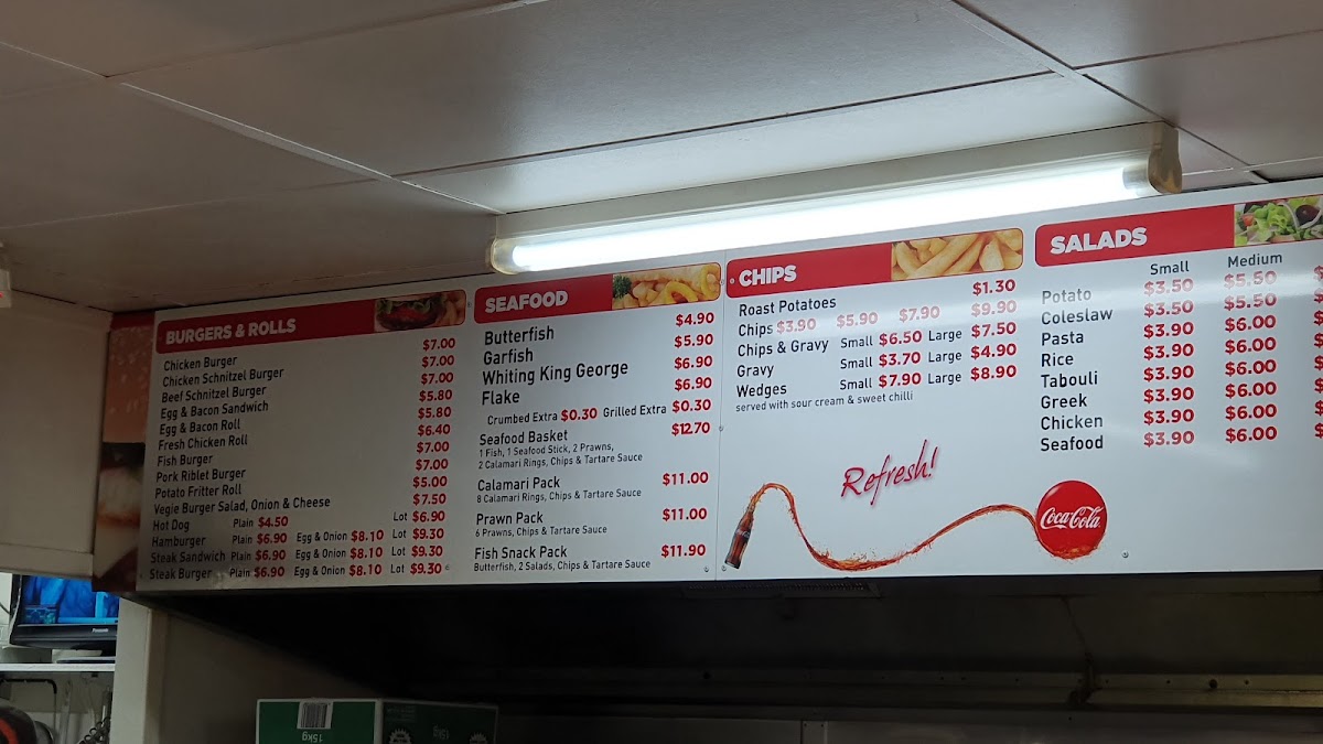 Grace Court Take-Away Photo Menu 3