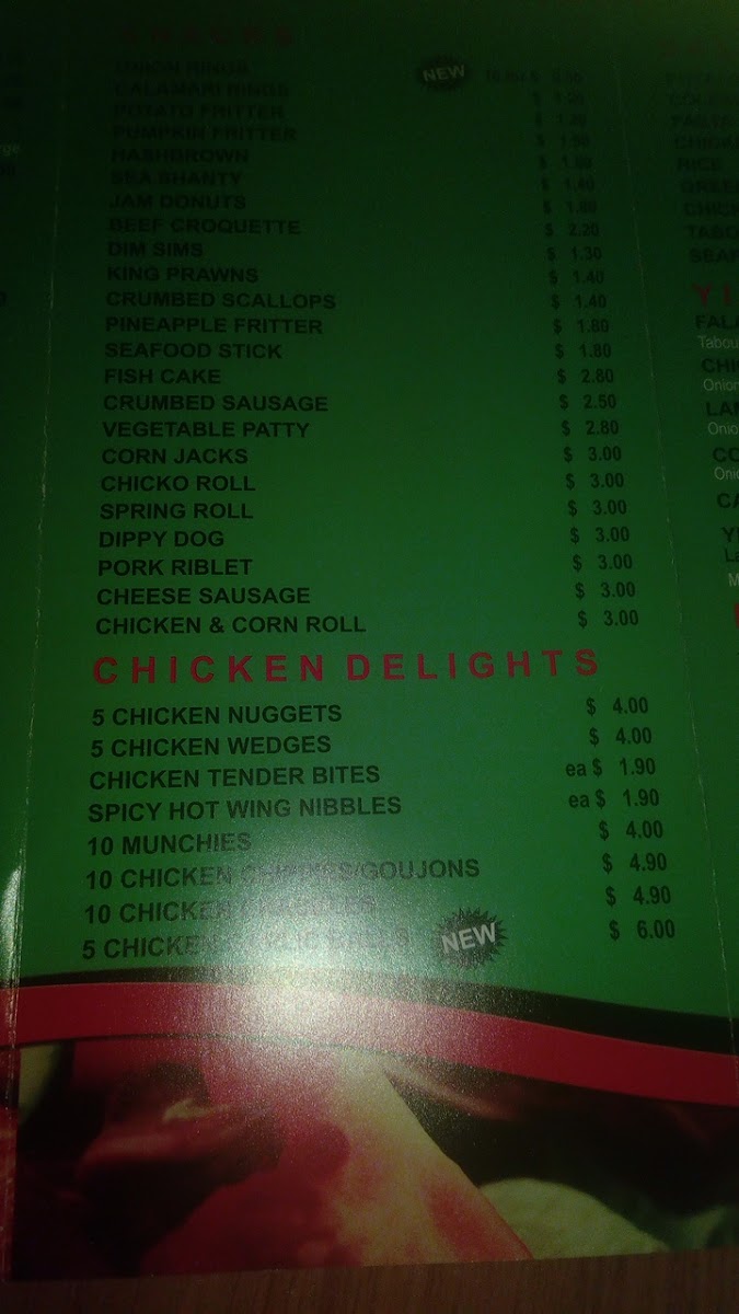 Grace Court Take-Away Photo Menu 7