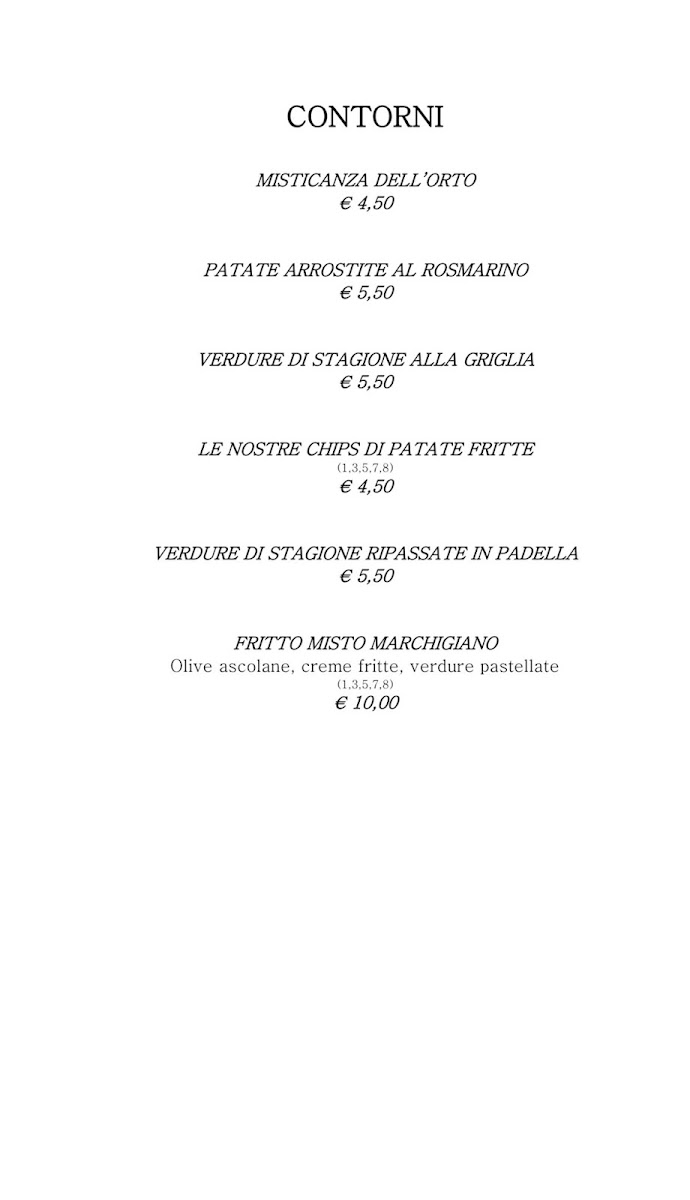Ristorante Villa Battibecco - Camere e Cucina Photo Menu 2
