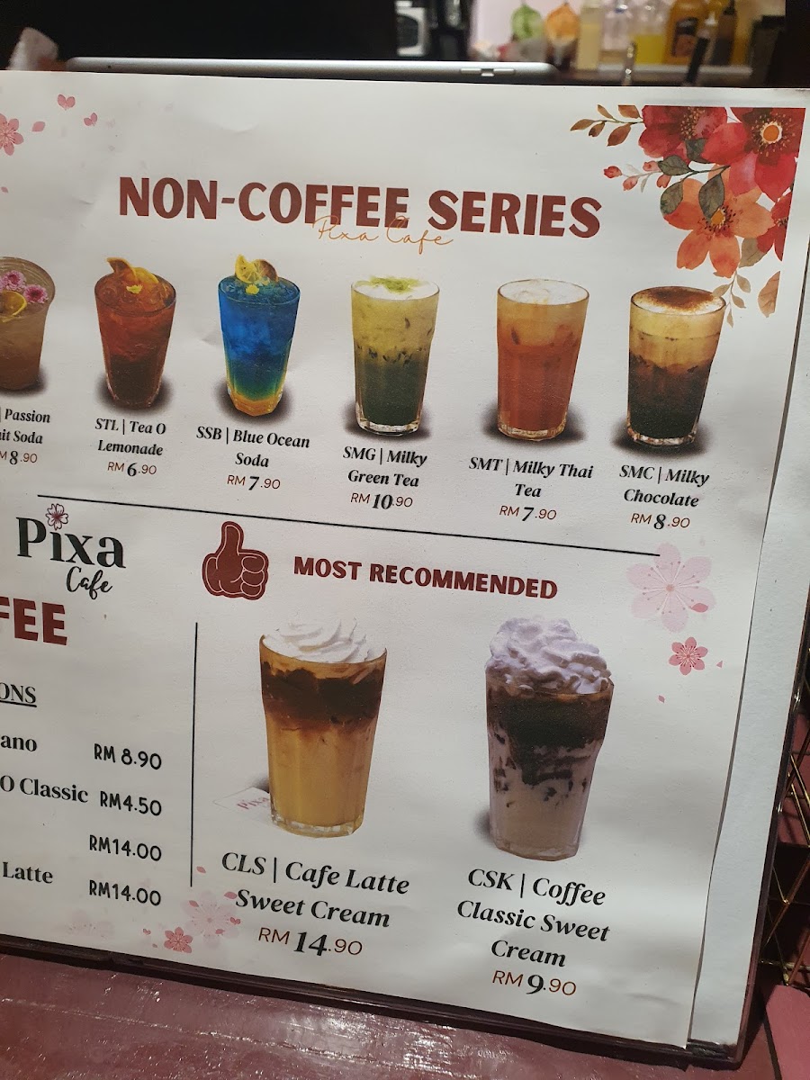 Pixa Cafe Photo Menu 8