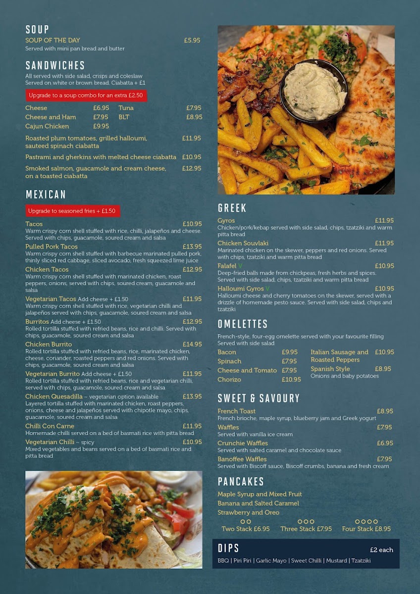 Riviera Coffee Gourock Photo Menu 2