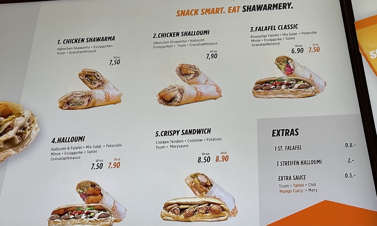 Shawarmery Photo Menu 1