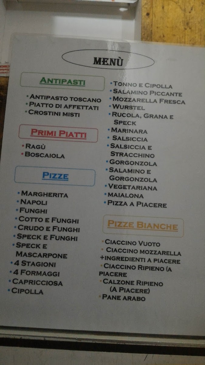 Pizzeria/Bar Ontraino - Taverni Laura Photo Menu 1