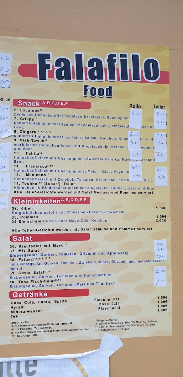 Falafilo Food Photo Menu 10