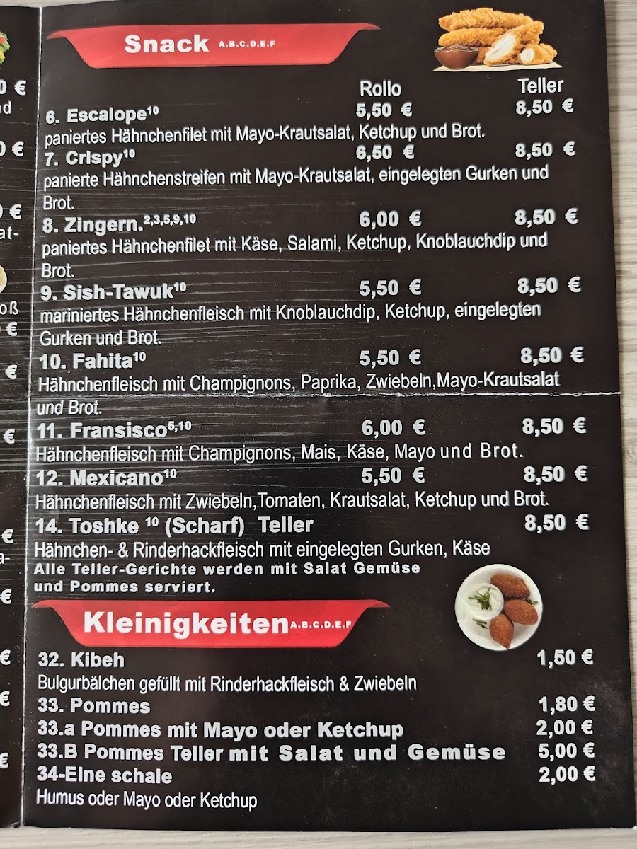 Falafilo Food Photo Menu 4