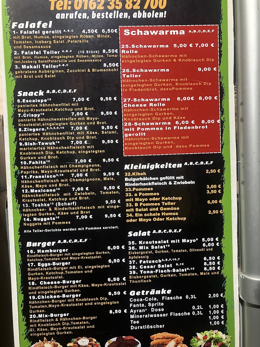 Falafilo Food Photo Menu 5