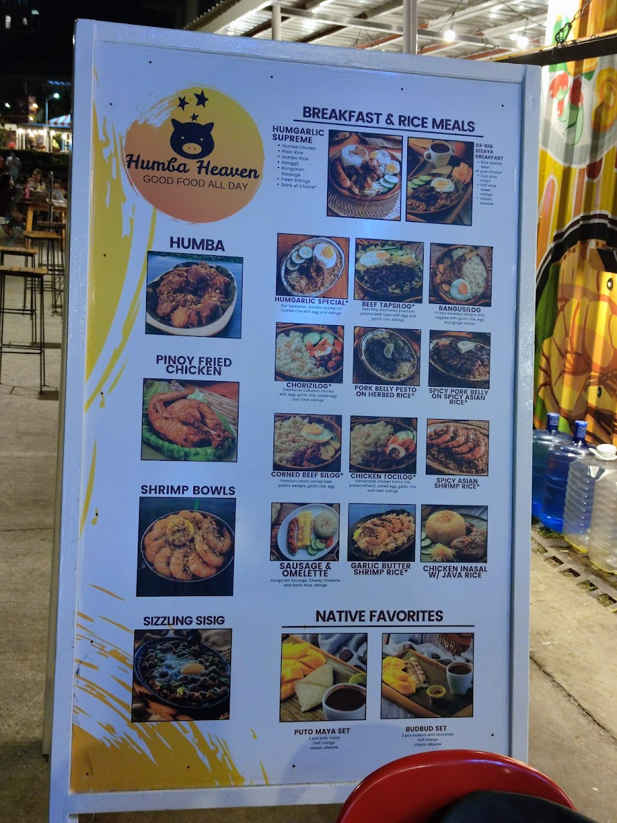 Humba Heaven Photo Menu 3