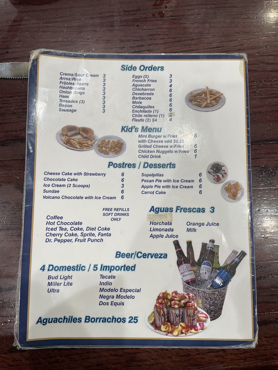 Ernie's Cafe Bar & Grill Photo Menu 3
