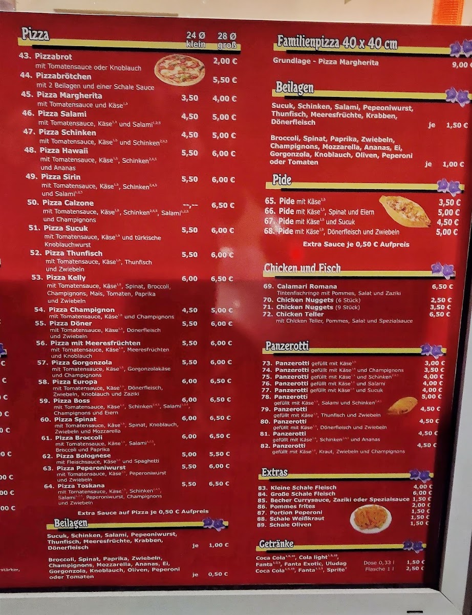 Asmin Döner-Pizzeria Photo Menu 2