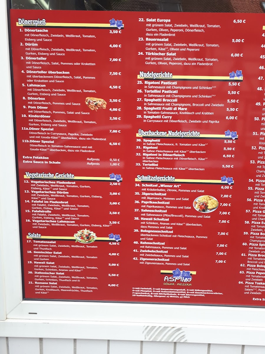 Asmin Döner-Pizzeria Photo Menu 3