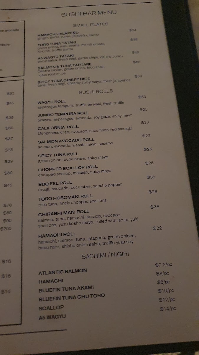 Mademoiselle Raw Bar + Grill Photo Menu 3