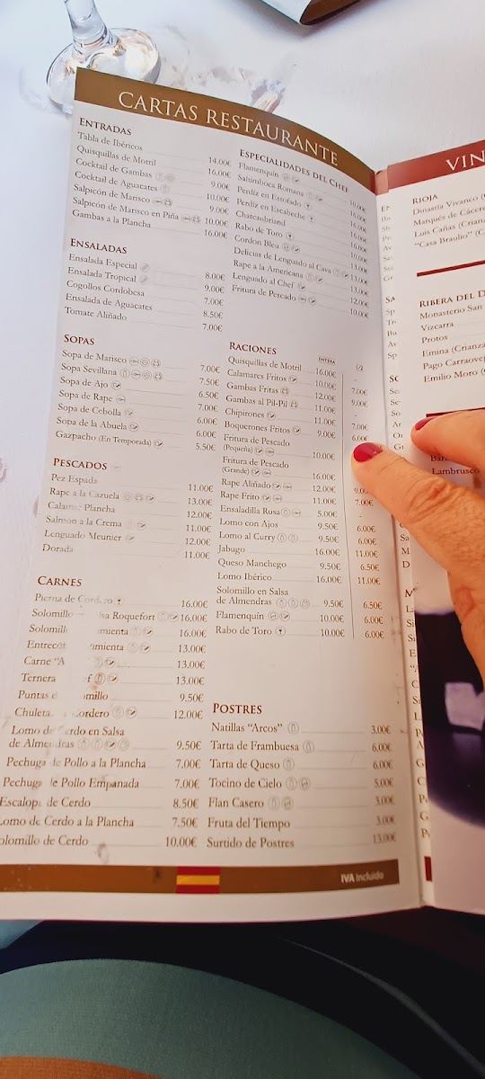 Casa Braulio Photo Menu 7