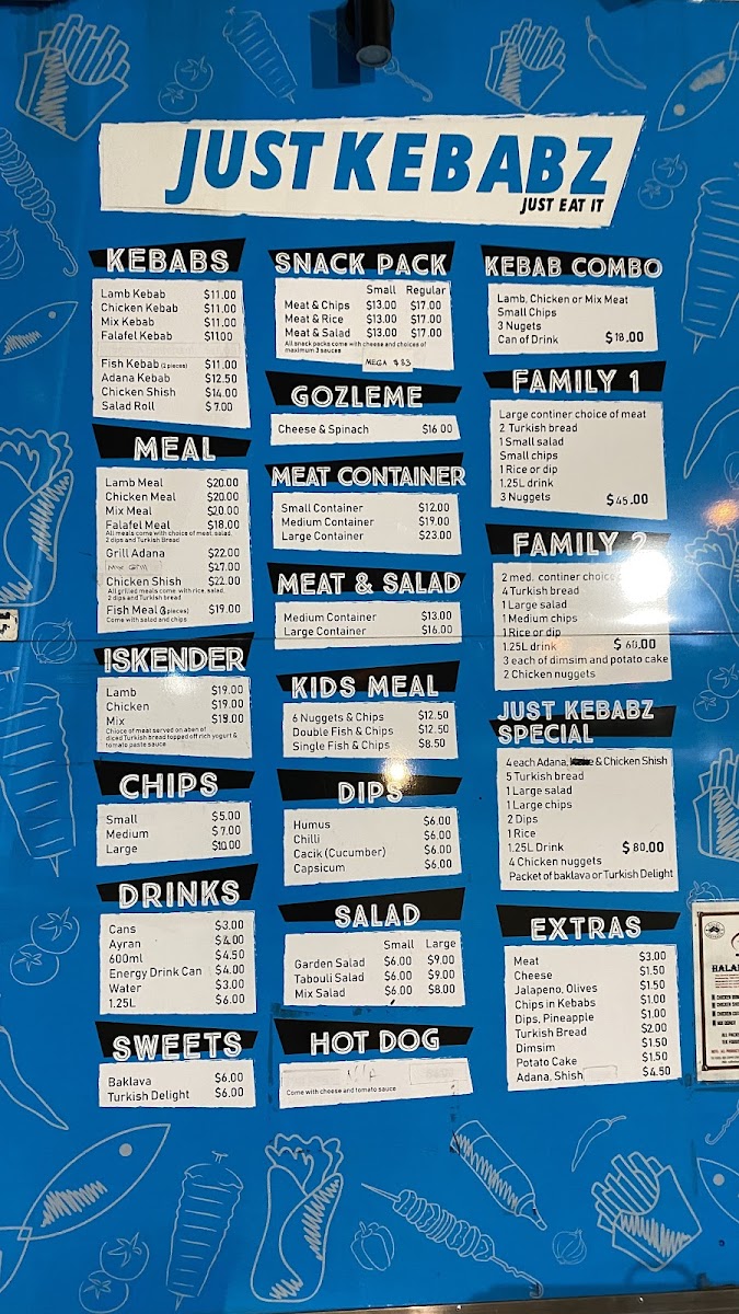 Just Kebabz Photo Menu 10