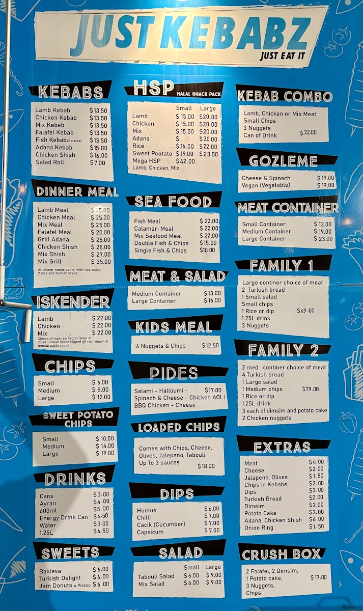 Just Kebabz Photo Menu 4