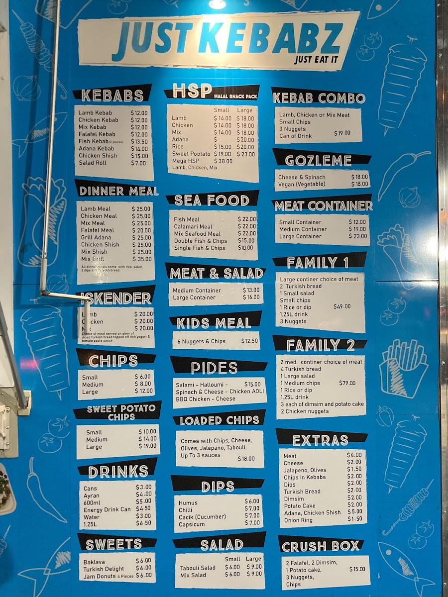 Just Kebabz Photo Menu 5