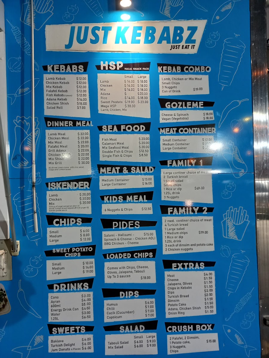Just Kebabz Photo Menu 7