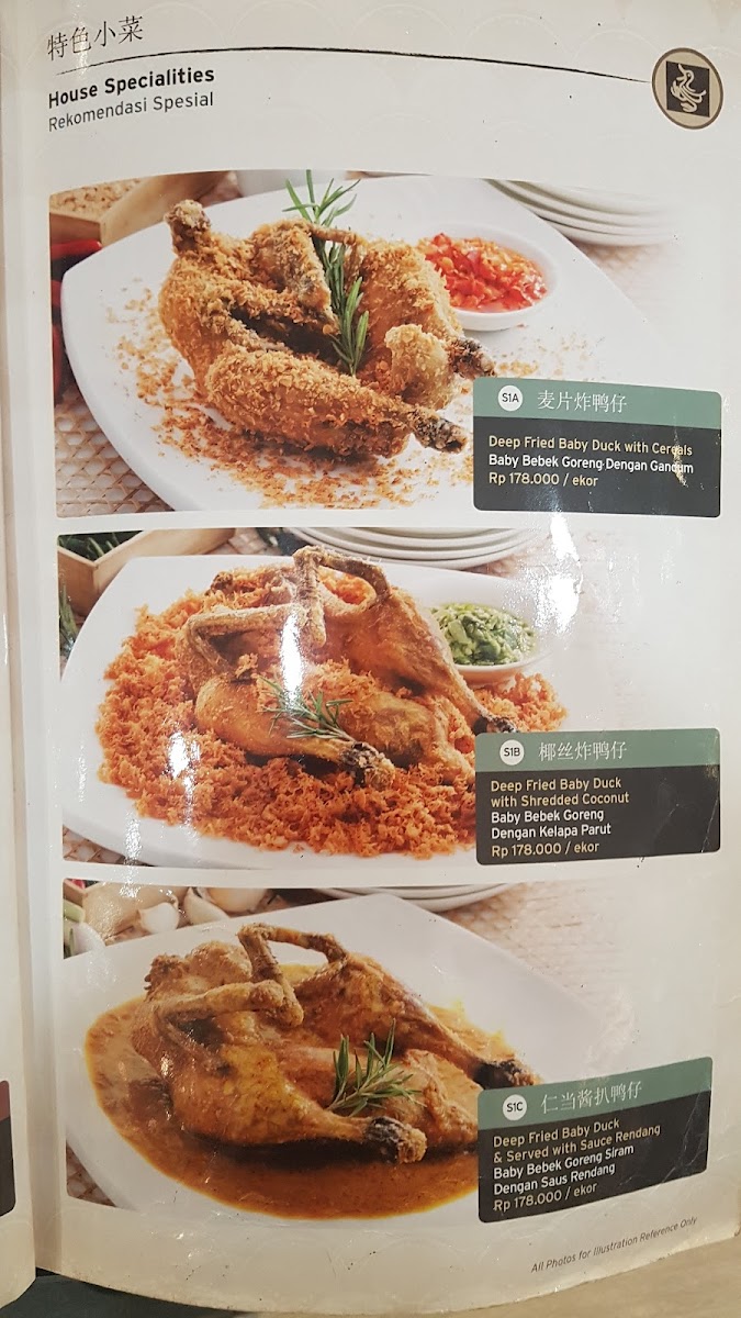 The Duck King Photo Menu 5
