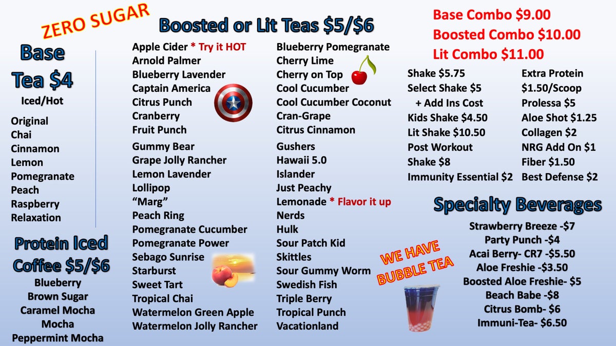 Hometown Nutrition & Energy LLC Photo Menu 1