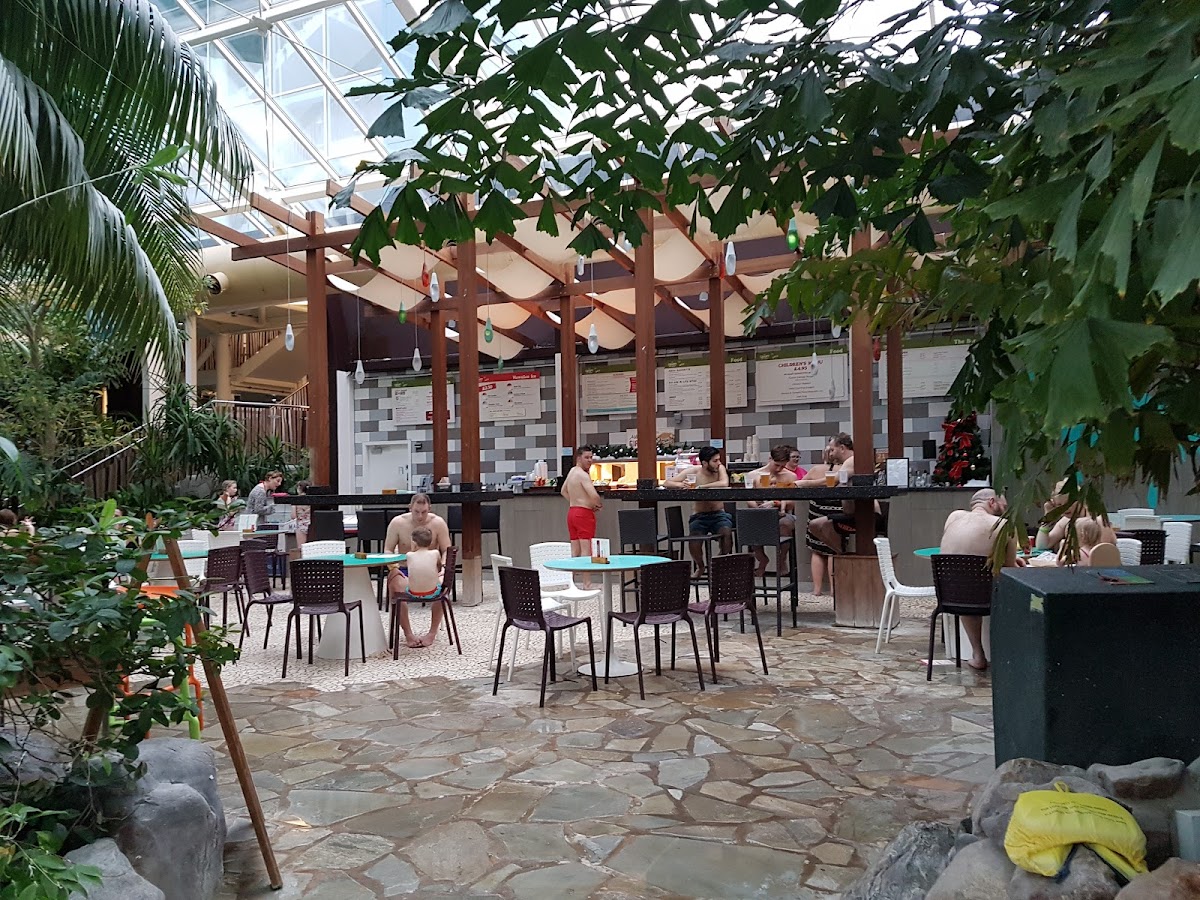 The Canopy Café and Bar in the Subtropical Swimming Paradise
