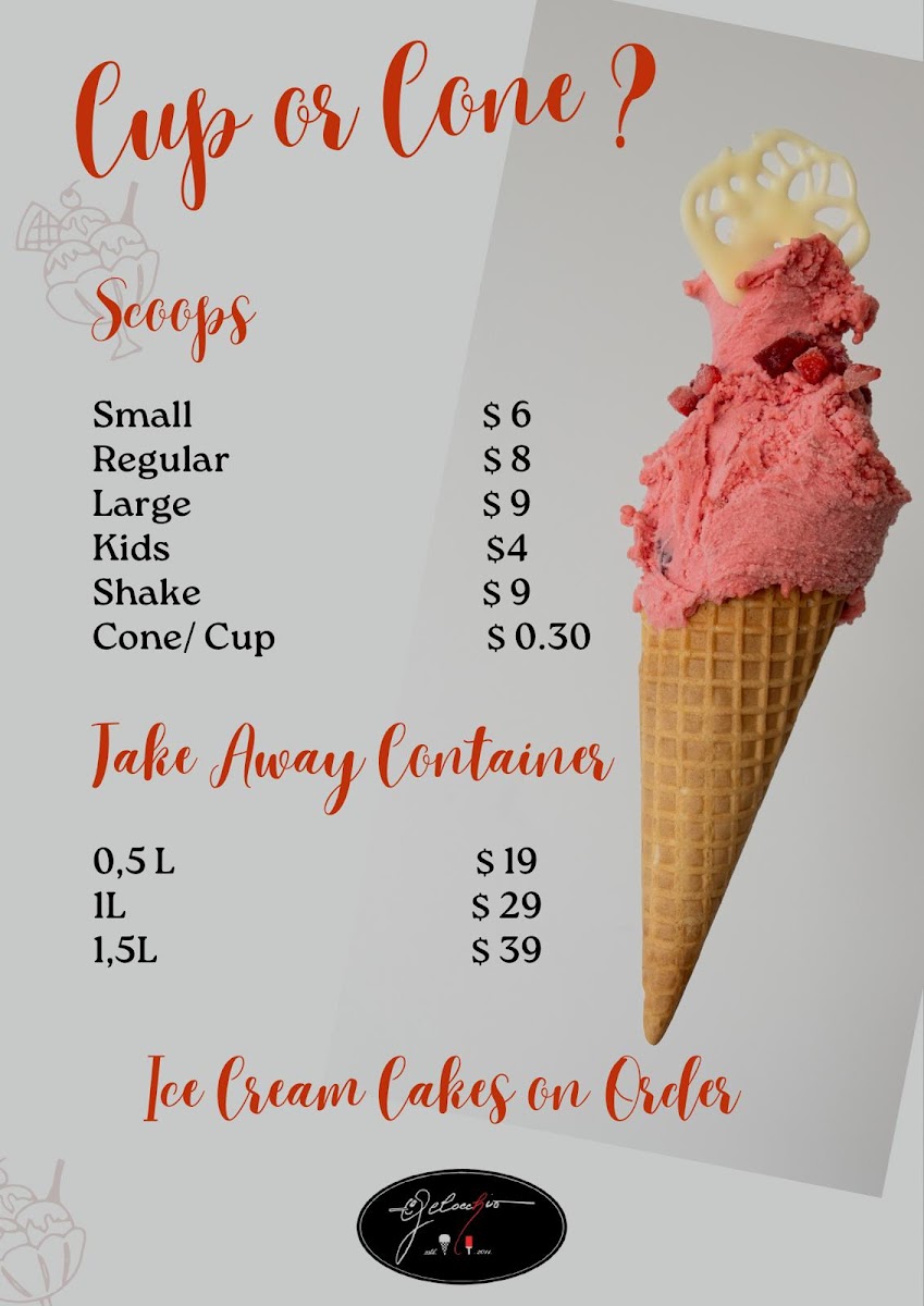Gelocchio Photo Menu 1