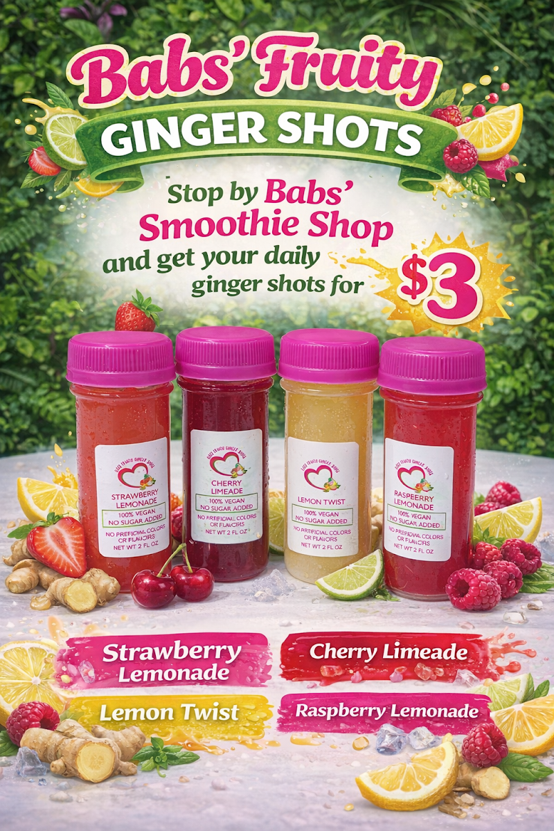 Babs' Smoothie Shop Photo Menu 4