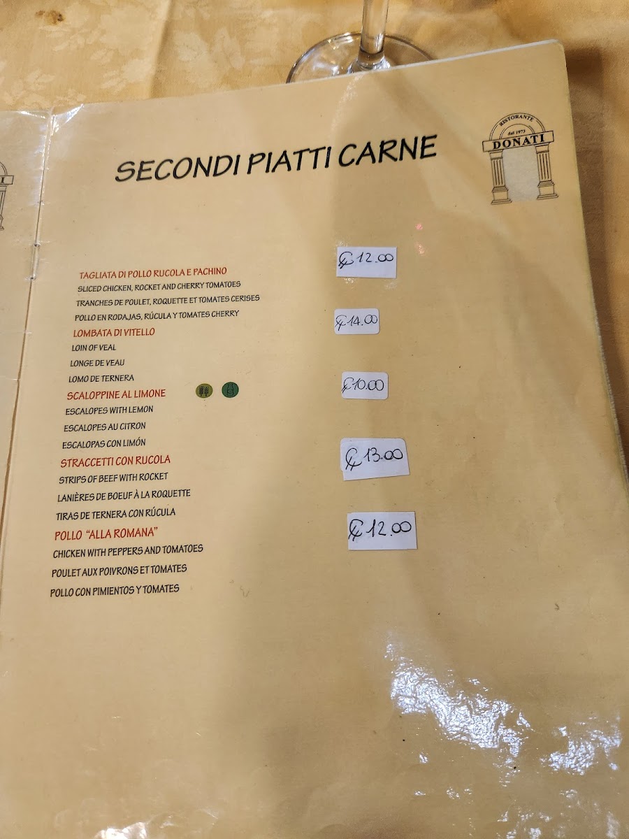 Ristorante Donati Photo Menu 10