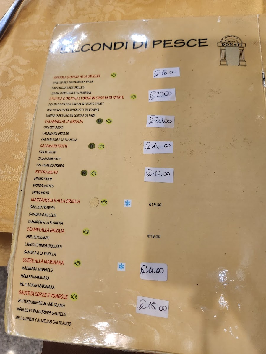 Ristorante Donati Photo Menu 6