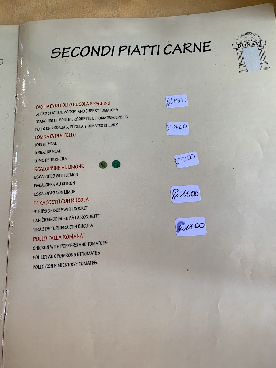 Ristorante Donati Photo Menu 9