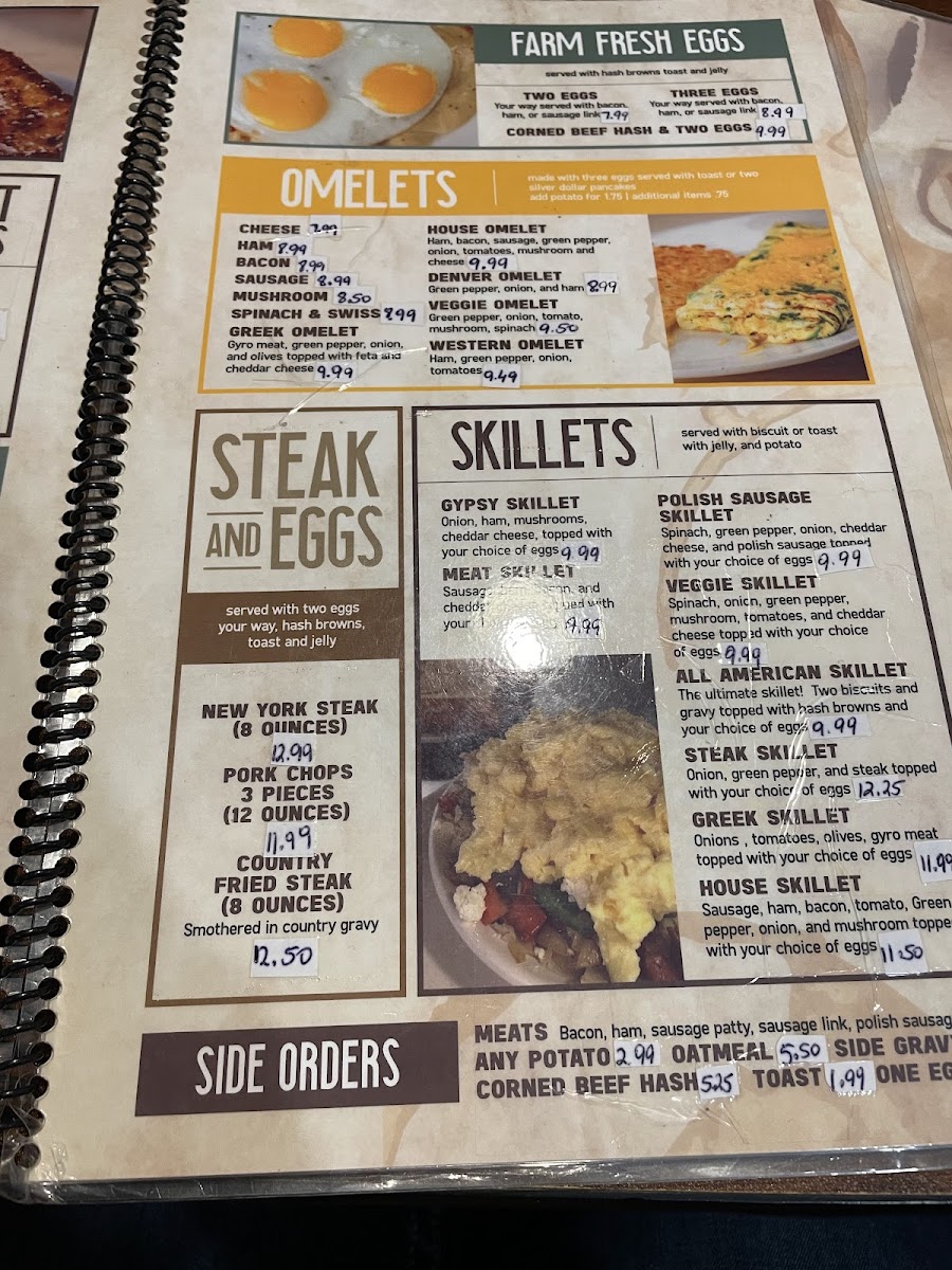 Seven Days Diner Photo Menu 2