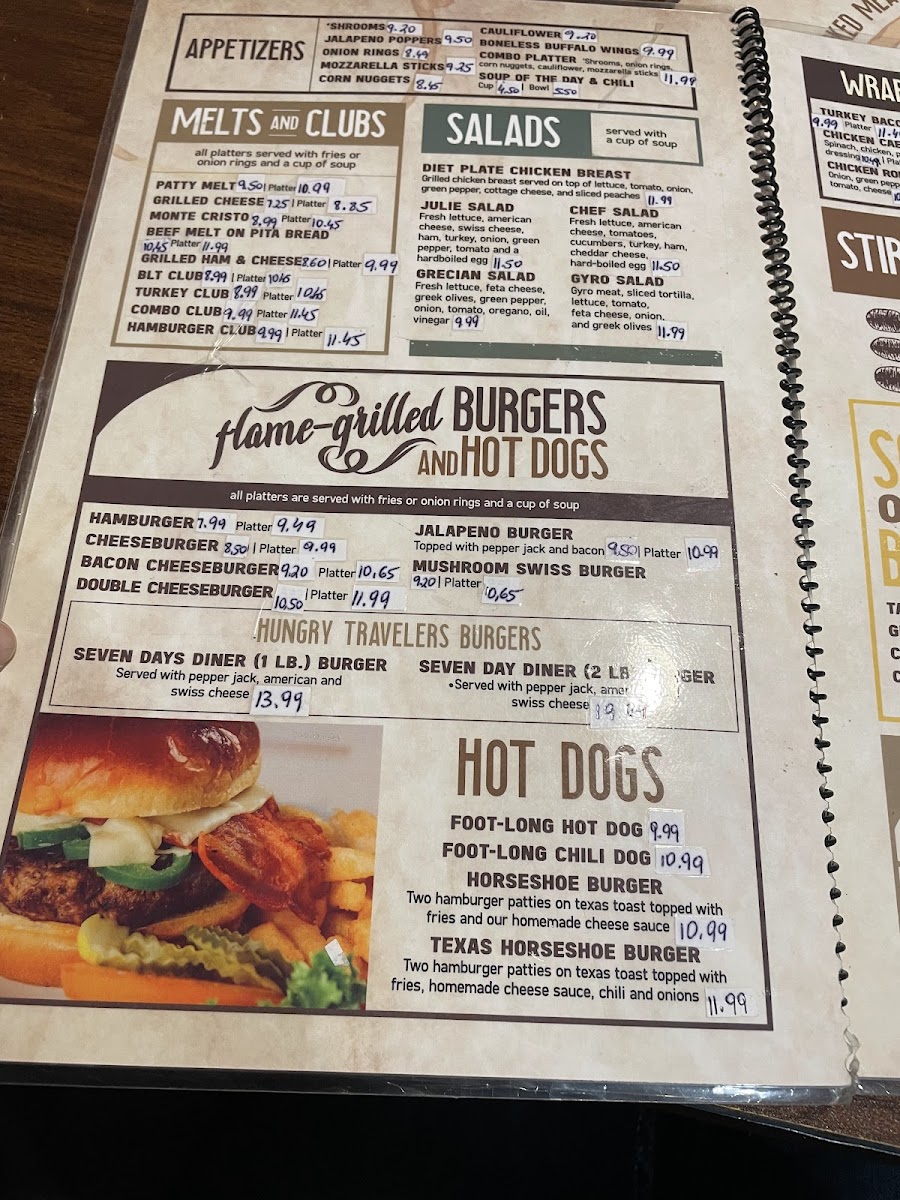 Seven Days Diner Photo Menu 4