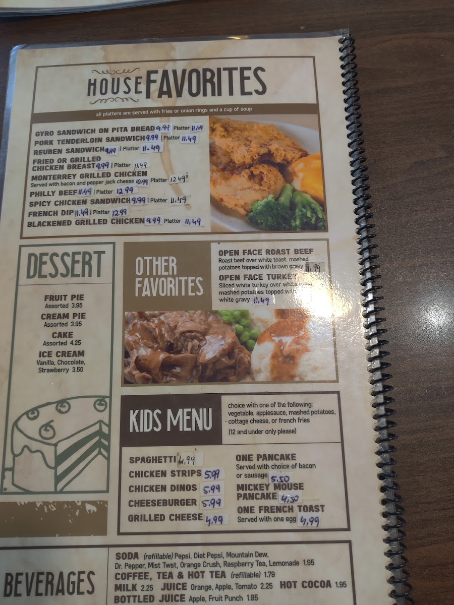Seven Days Diner Photo Menu 5