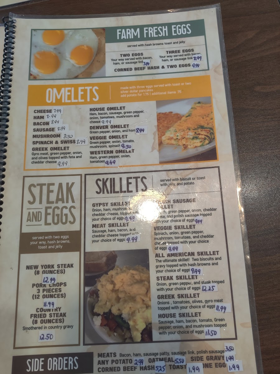 Seven Days Diner Photo Menu 9