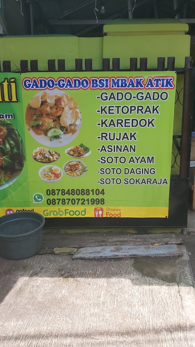 Gado gado BSI Photo Menu 2