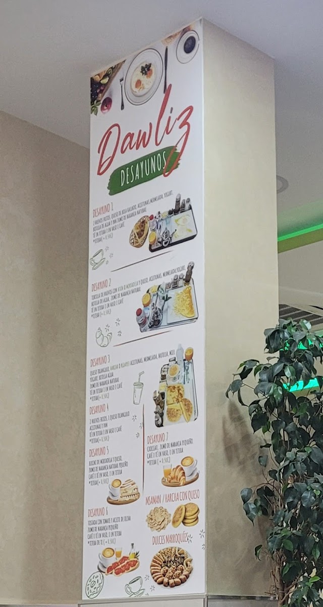 Cafeteria Pastisseria Dawliz Photo Menu 1