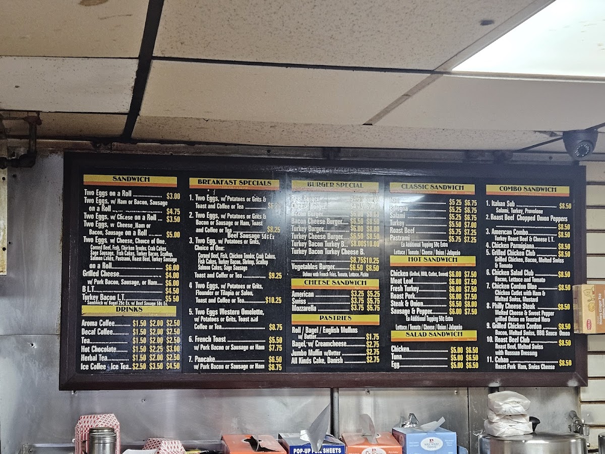 Carmine's Photo Menu 1