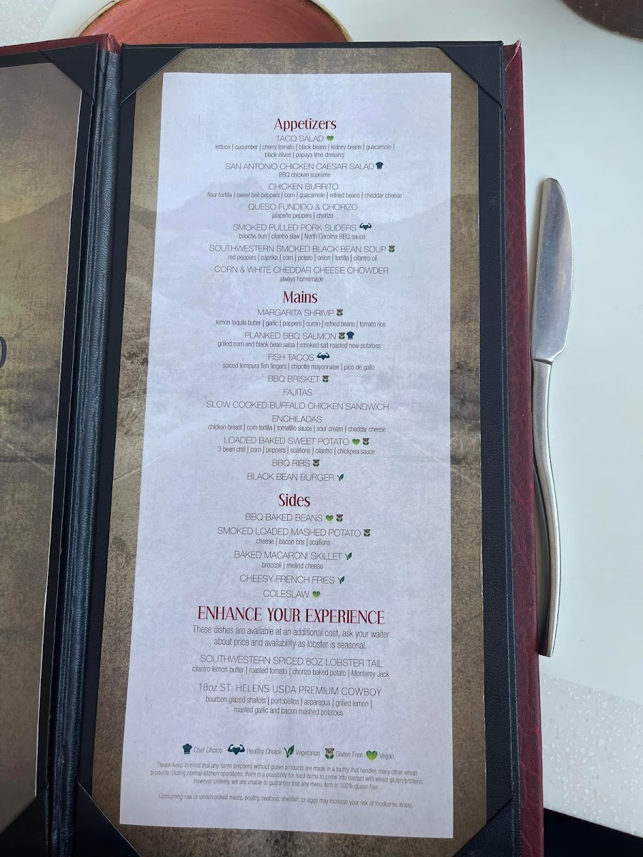 Armadillo Restaurant at Royalton Riviera Cancun Photo Menu 1