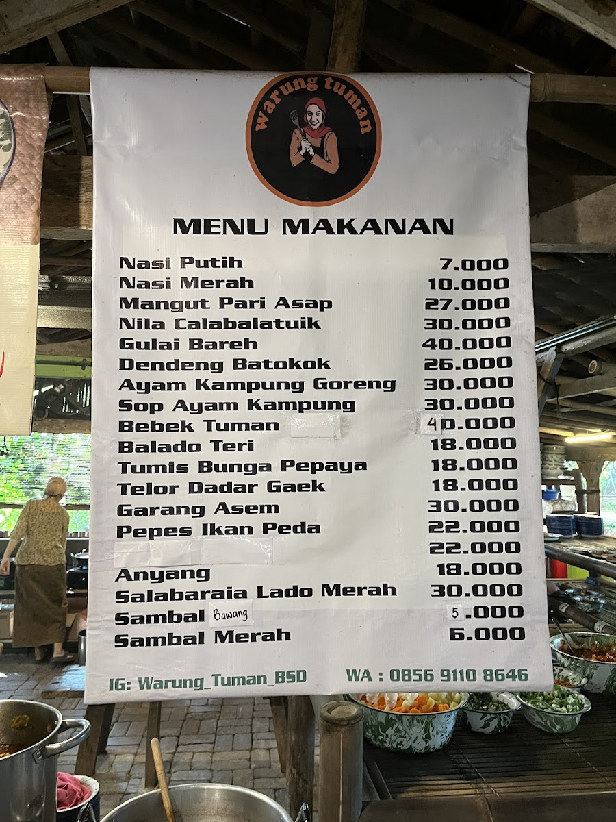 Warung Tuman BSD Photo Menu 2