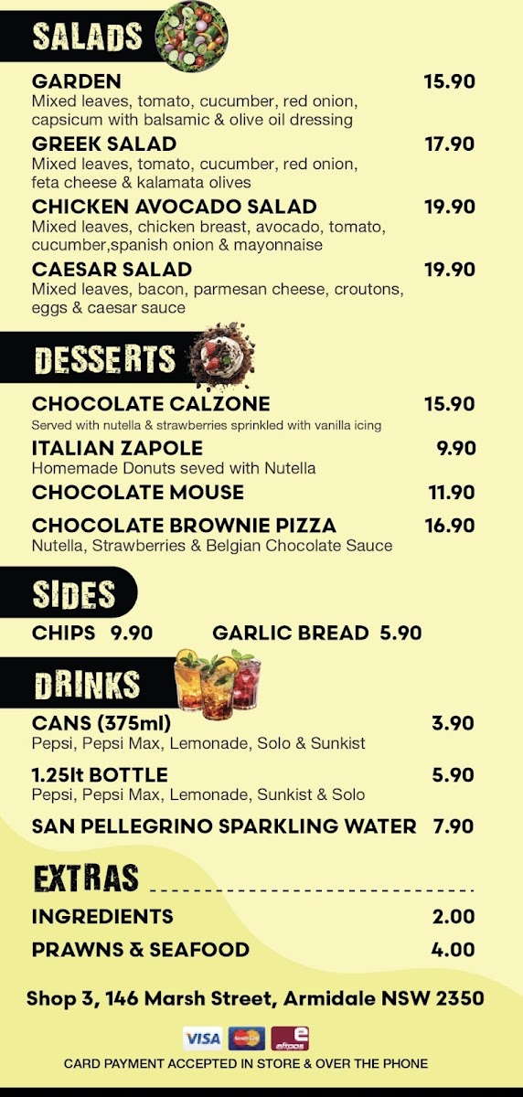 New England Pizza & More Photo Menu 2